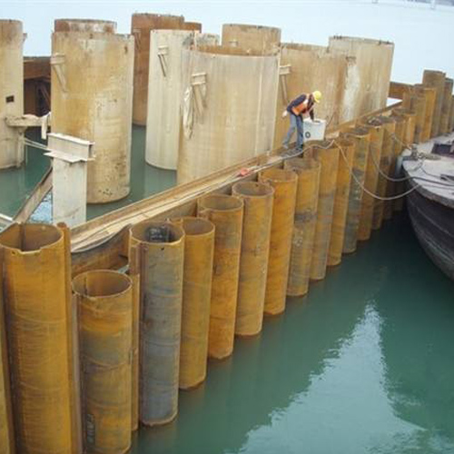 四川钢护筒现场安装