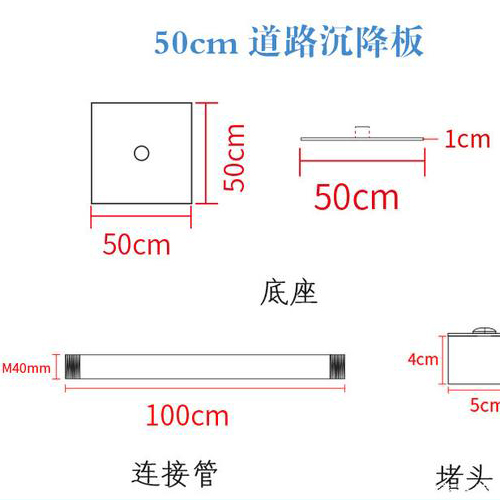四川沉降板规格型号如何选择？